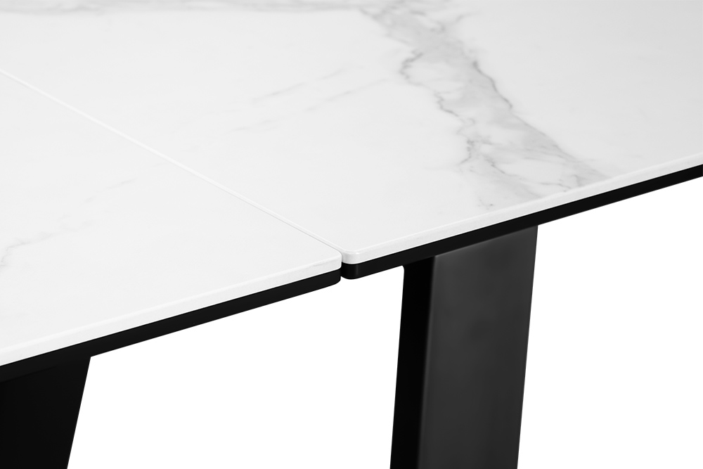 Стол обеденный раздвижной ROVENA – Прямоугольный AERO, цвет белый оникс, размер 160 (+40) (+40) 108401 - фото 8