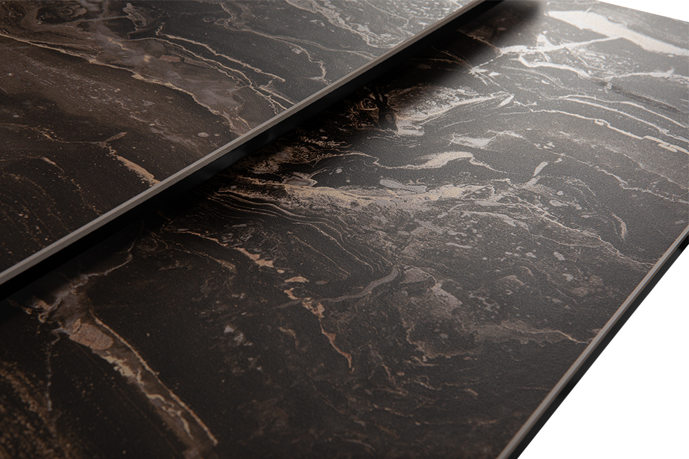 Стол обеденный раздвижной ROVENA – Прямоугольный AERO, цвет темно-коричневый доломит, размер 160 (+40) (+40) 107881 - фото 6