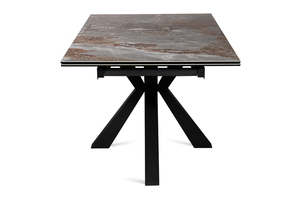 Стол обеденный раздвижной SPARTA – Прямоугольный AERO, цвет серый камень, размер 160 (+40) (+40) 111798 - фото 2
