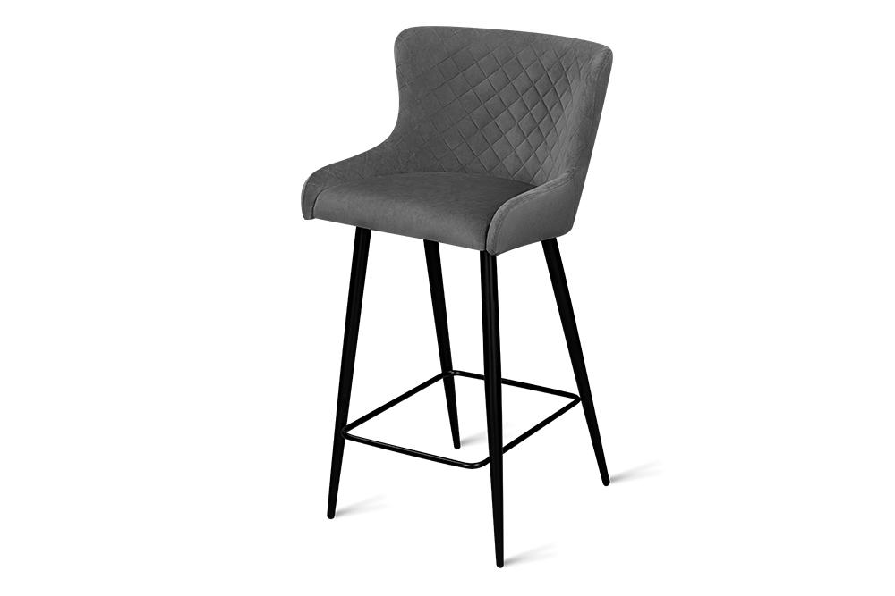 

Стул барный металлический BC60a DARK GREEN VL65 BK – темно-серый, BC60a DARK GREY VL18 BK