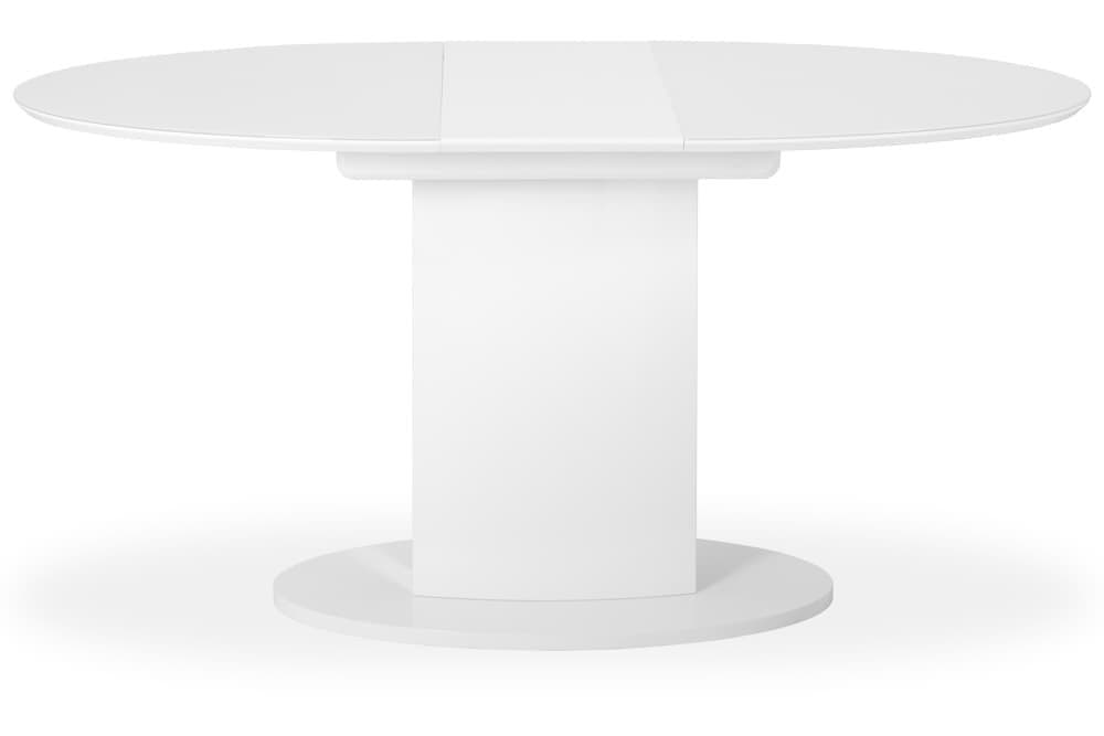 Стол обеденный раздвижной VENERA – Прямоугольный AERO, цвет белый - белое стекло, размер 140 (+38) 39095 - фото 4