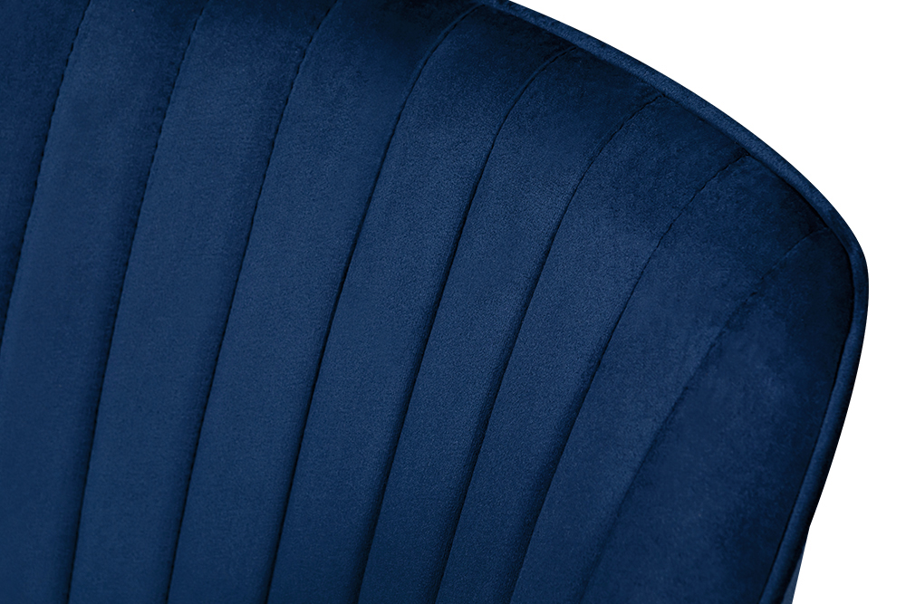 Стул обеденный металлический B141 – темно-синий AERO, цвет черный, размер 63 77742 - фото 8