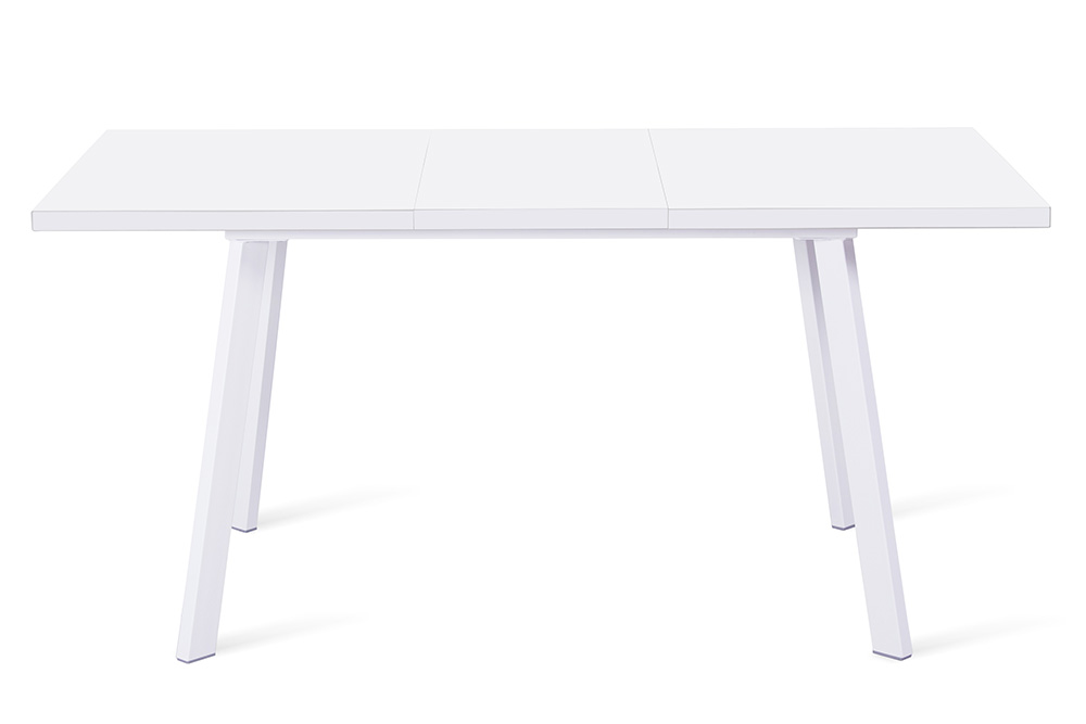 Стол раскладной TOMAS 120 WHITE GLASS - прямоугольный AERO, цвет белый, размер 120 (+40) 77156 - фото 2