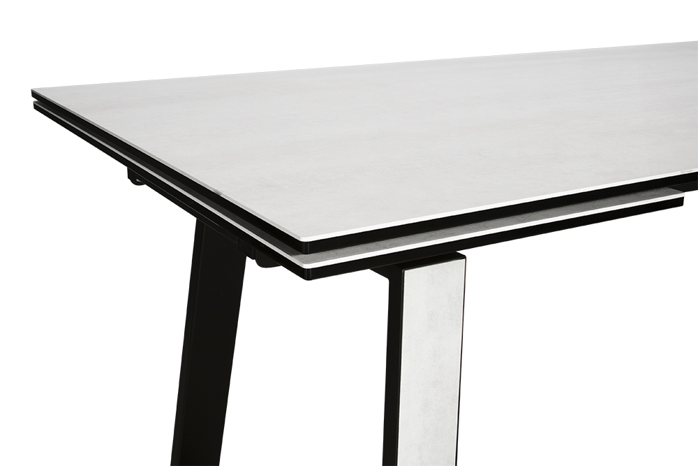 Стол обеденный раздвижной ROVENA – Прямоугольный AERO, цвет жемчужно-белый, размер 160 (+40) (+40) 73673 - фото 4