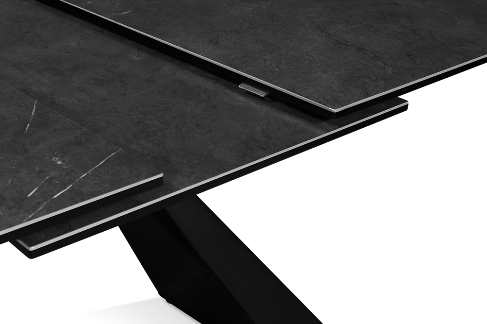 Стол обеденный раздвижной URFIN - Прямоугольный AERO, цвет темно-серый, размер 160 (+50) 85371 - фото 7