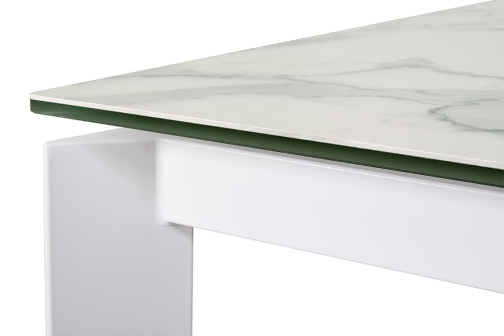 Стол обеденный раздвижной NEVADA – Прямоугольный AERO, цвет мрамор каррара, размер 160 (+60) 76399 - фото 4
