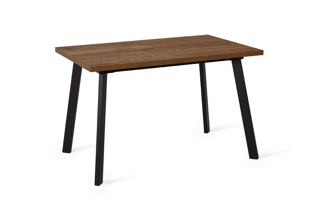

Стол раскладной TOMAS 120 ANTIC WOOD BK - прямоугольный, Дуб антик, TOMAS