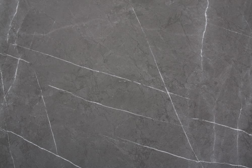 Стол обеденный раздвижной FRANCE – Прямоугольный AERO, цвет керамическая столешница - цвет серый мрамор, стальной каркас - цвет черный, размер 140 (+40) 56769 - фото 3