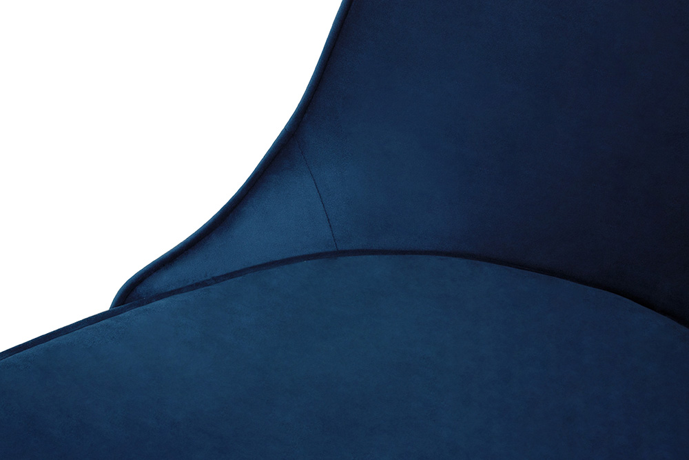 Стул обеденный металлический B140 – темно-синий AERO, цвет черный, размер 58 65314 - фото 6