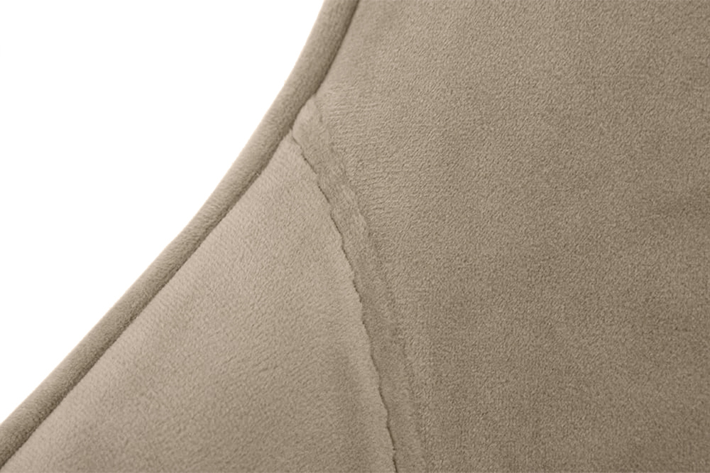 Стул обеденный металлический B813 – латте, белые ножки AERO, цвет белый, размер 59 110431 B813-m - фото 4
