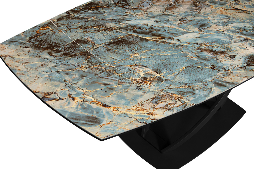 Стол обеденный раздвижной TULUM– Прямоугольный AERO, цвет малахит, размер 140 (+35)(+35) 96020 - фото 7