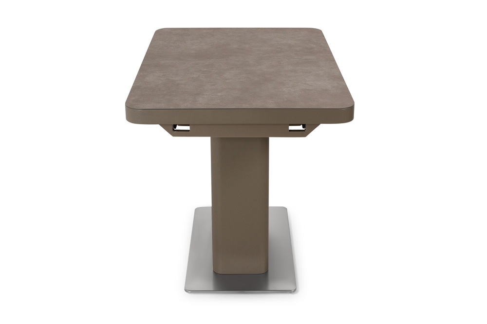 Стол лакированный обеденный раскладной DARIO – Прямоугольный AERO, цвет латте, размер 110 (+35) 57237 - фото 3