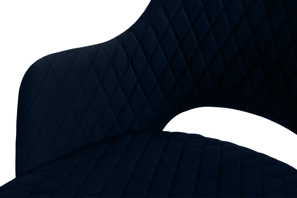 Стул обеденный металлический B148 – темно-синий AERO, цвет черный, размер 54 88471 - фото 5