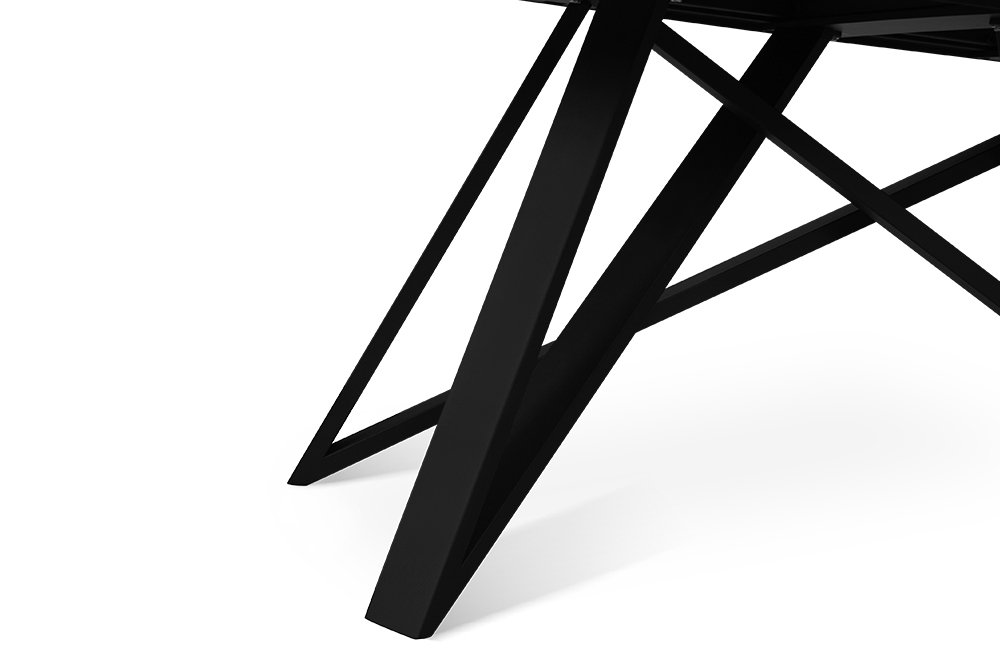 Стол обеденный раздвижной BALTIMORE – Прямоугольный AERO, цвет керамическая столешница - цвет темно-серый, размер 180 (+50) (+50) 56830 - фото 6