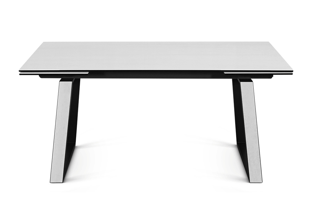 Стол обеденный раздвижной ROVENA – Прямоугольный AERO, цвет жемчужно-белый, размер 160 (+40) (+40) 73673 - фото 2