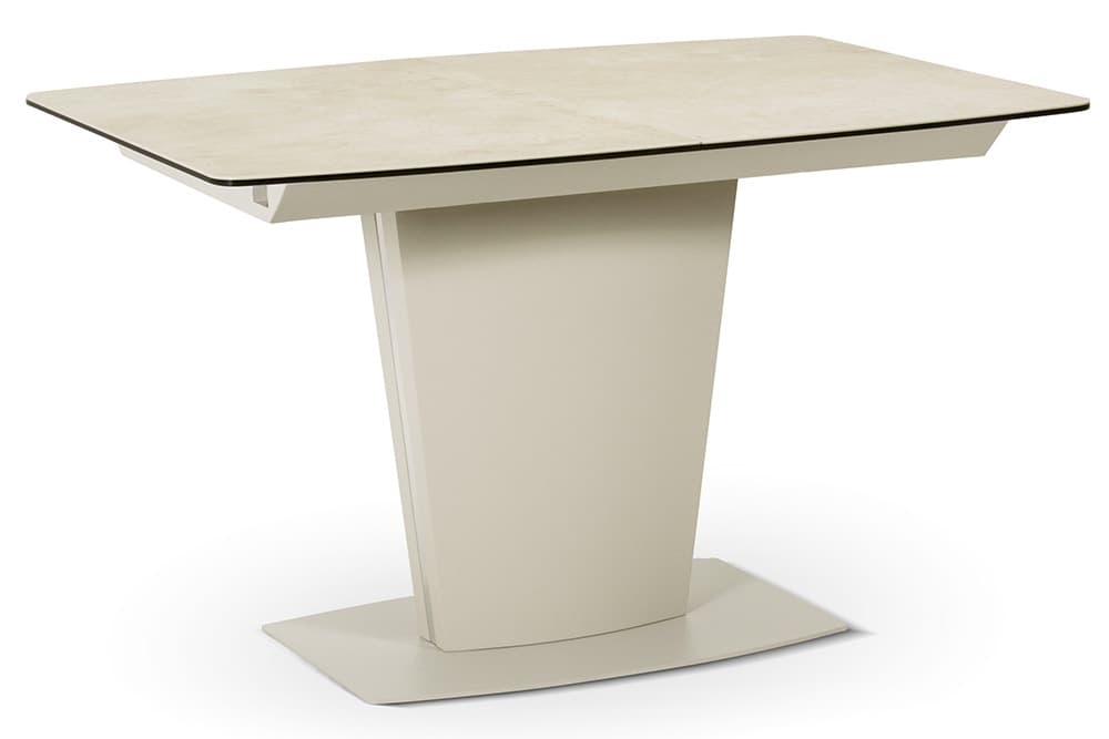 Стол обеденный раскладной PARIS – Прямоугольный AERO, цвет бежевая скала, размер 120 (+40)