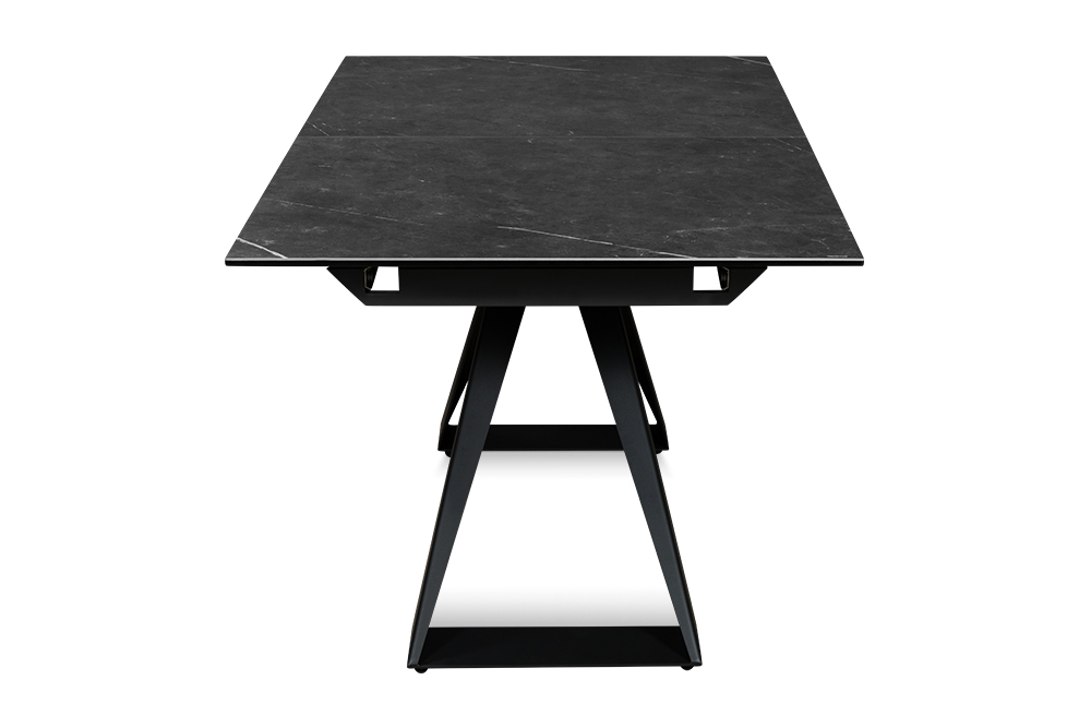 Стол обеденный раздвижной URFIN - Прямоугольный AERO, цвет темно-серый, размер 160 (+50) 85371 - фото 3