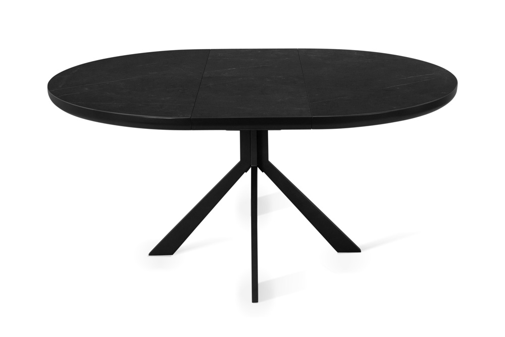 Стол обеденный раздвижной LEON – Круглый AERO, цвет керамическая столешница - цвет темно-серый, размер 120 (+40) 57581 - фото 5