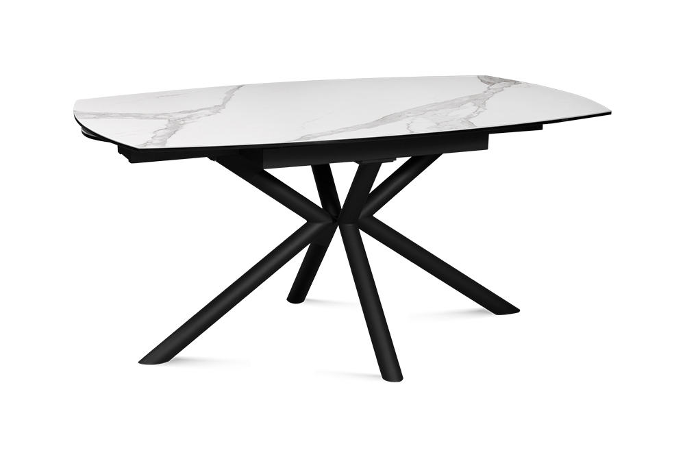 Стол обеденный раздвижной OSLO – Прямоугольный AERO, цвет белый оникс, размер 158 (+40) (+40) 105678 - фото 1