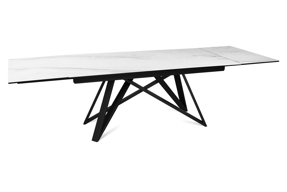 Стол обеденный раздвижной BALTIMORE – Прямоугольный AERO, цвет молочный, размер 180 (+50) (+50) 100590 - фото 5