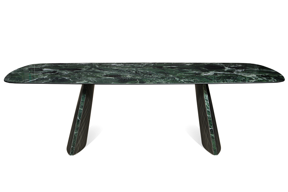 Стол обеденный нераскладной KYOTO - Овальный AERO, цвет зеленый, размер 258 115096 - фото 3