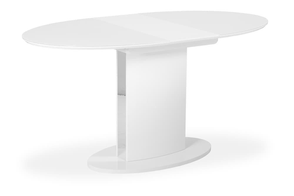 Стол кухонный раздвижной VENERA – Прямоугольный AERO, цвет белый - белое стекло, размер 120 (+31,5) 38960 - фото 3