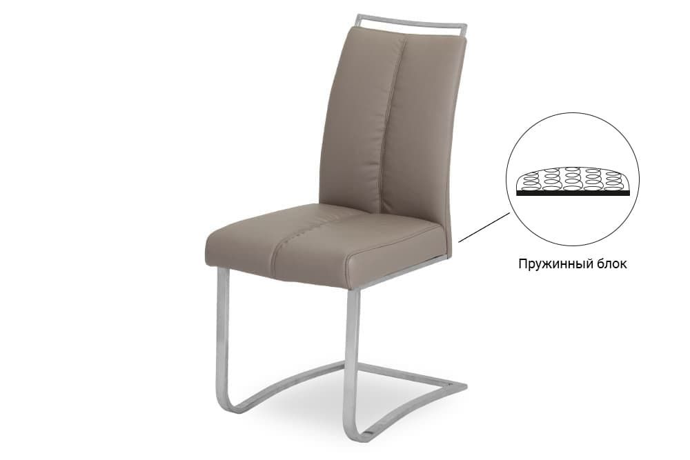 

Стул для гостиной металлический B157 – кофейный, Латте, B157