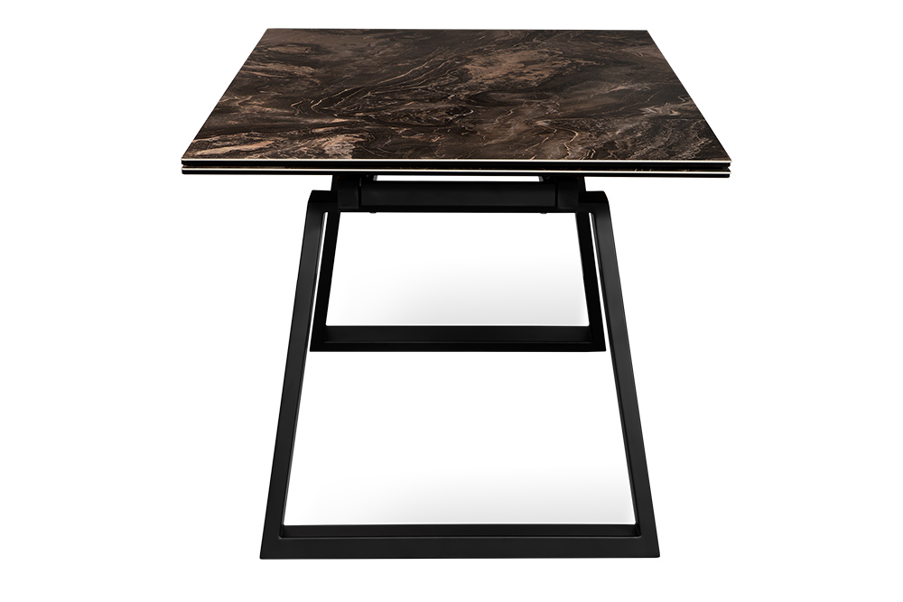 Стол обеденный раздвижной ROVENA – Прямоугольный AERO, цвет темно-коричневый доломит, размер 160 (+40) (+40) 107881 - фото 2
