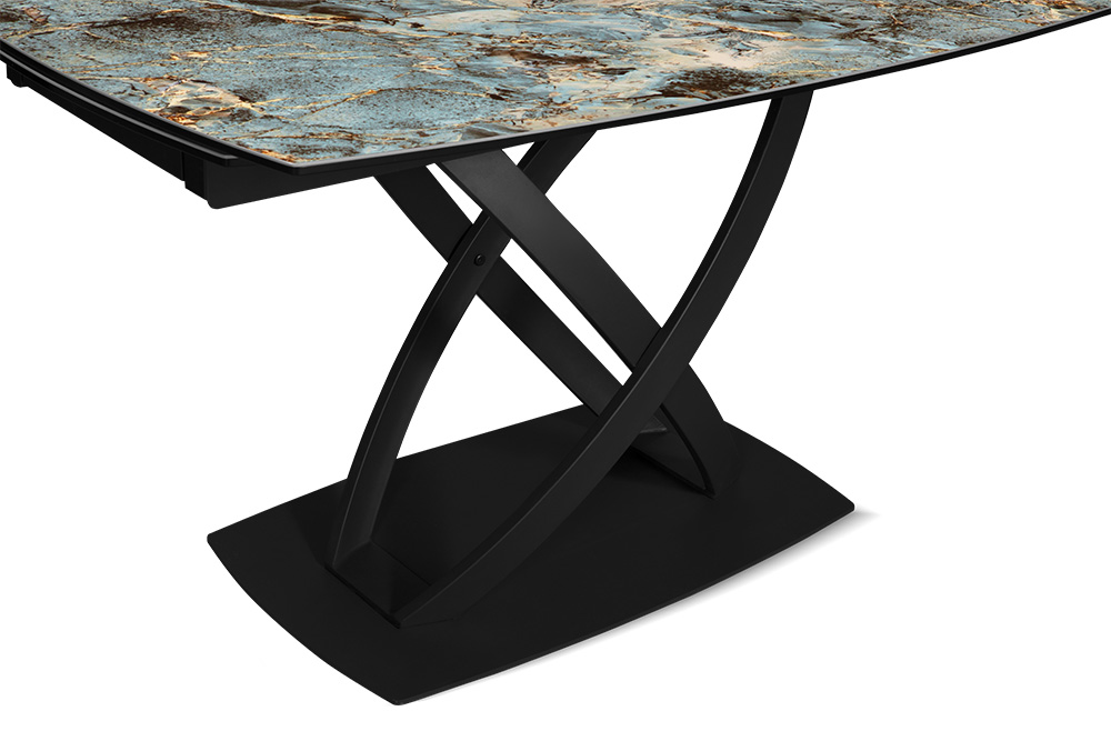 Стол обеденный раздвижной TULUM– Прямоугольный AERO, цвет малахит, размер 140 (+35)(+35) 96020 - фото 9