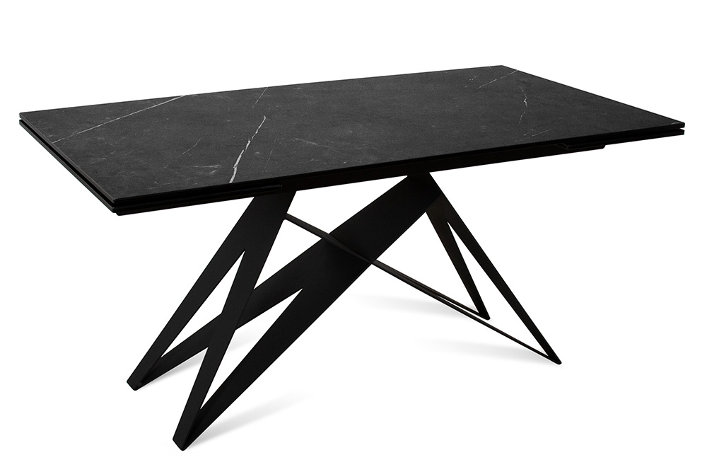 Стол обеденный раскладной BREMEN – Прямоугольный AERO, цвет темно-серый, размер 160 (+40) (+40) 67468 ETNA BREMEN, ETNA - фото 1