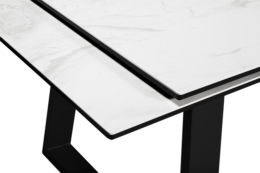 Стол обеденный раздвижной ROVENA – Прямоугольный AERO, цвет молочный, размер 200 (+50) (+50) 96009 - фото 7