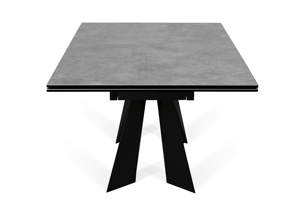 Стол обеденный раскладной PONTE – Прямоугольный AERO, цвет серый гранит, размер 200 (+50) (+50) 67465 - фото 4