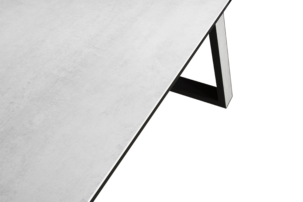 Стол обеденный раздвижной ROVENA – Прямоугольный AERO, цвет жемчужно-белый, размер 160 (+40) (+40) 73673 - фото 6