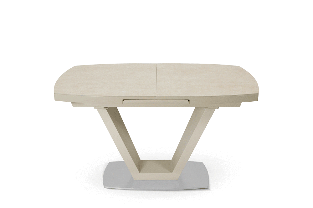 Стол деревянный обеденный раздвижной KANSAS – Прямоугольный AERO, цвет лак, керамическая столешница - цвет капучино, размер 140 (+40) 53687 - фото 3