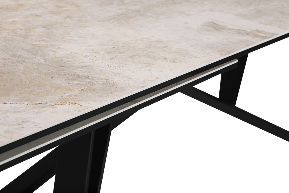 Стол обеденный раздвижной BALTIMORE – Прямоугольный AERO, цвет агат, размер 180 (+50) (+50) 96321 - фото 7