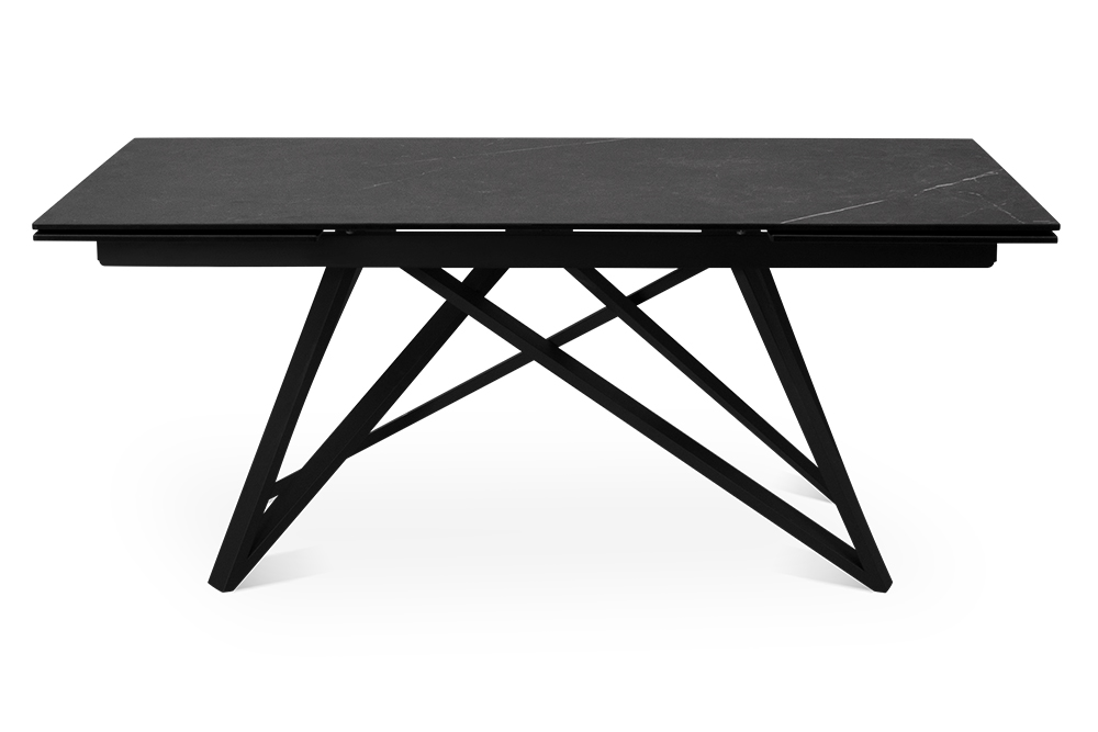 Стол обеденный раздвижной BALTIMORE – Прямоугольный AERO, цвет керамическая столешница - цвет темно-серый, размер 180 (+50) (+50) 56830 - фото 2