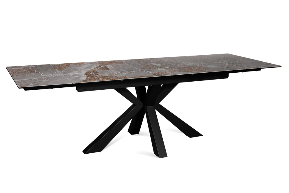 Стол обеденный раздвижной SPARTA – Прямоугольный AERO, цвет серый камень, размер 160 (+40) (+40) 111798 - фото 4
