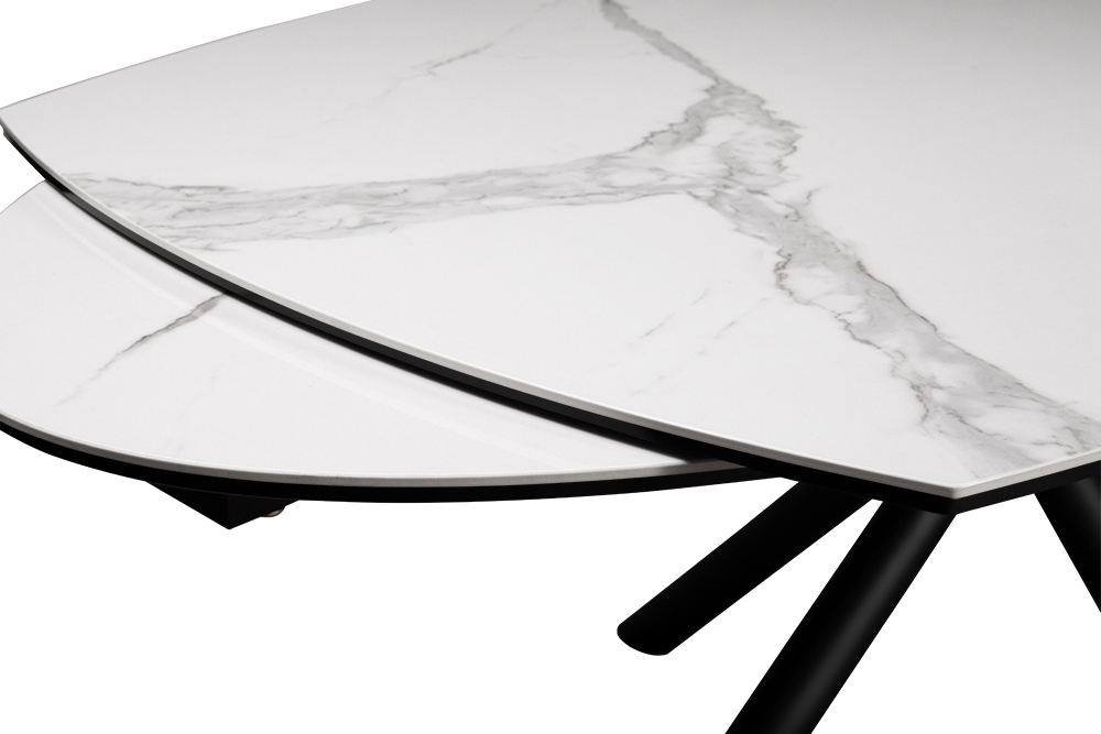 Стол обеденный раздвижной OSLO – Прямоугольный AERO, цвет белый оникс, размер 158 (+40) (+40) 105678 - фото 7