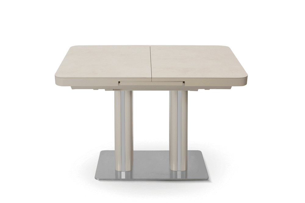 Стол лакированный обеденный раскладной DARIO – Прямоугольный AERO, цвет капучино, размер 110 (+35) 53345 - фото 2