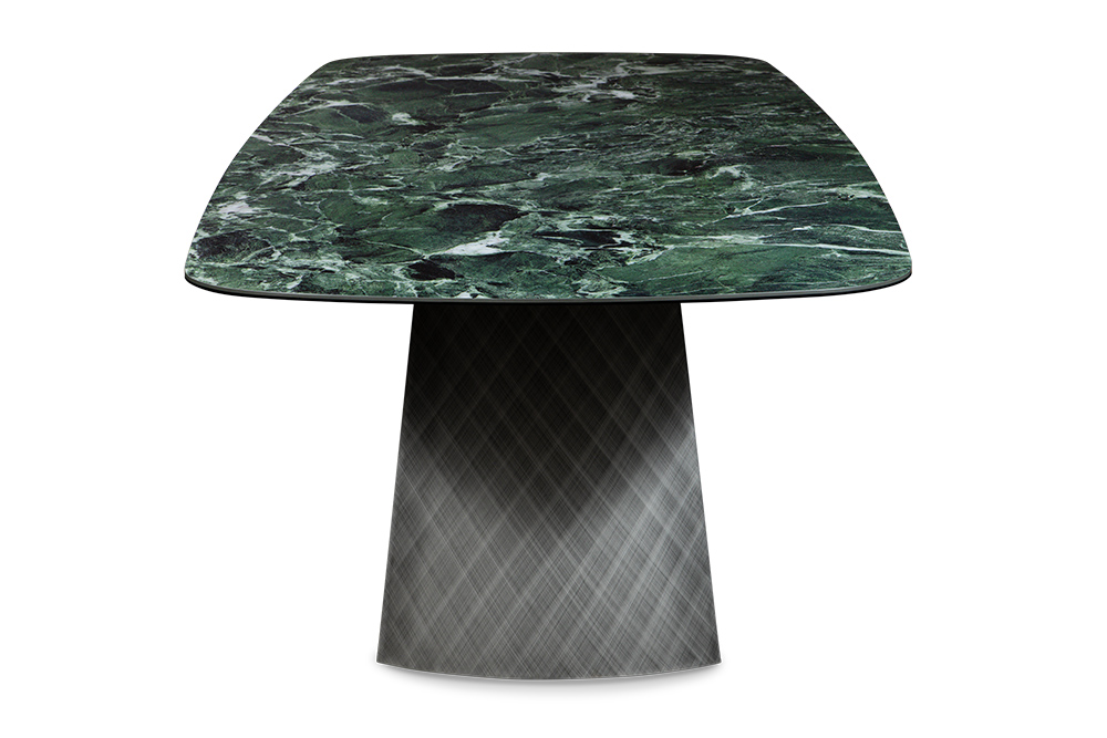 Стол обеденный нераскладной KYOTO - Овальный AERO, цвет зеленый, размер 258 115096 - фото 2