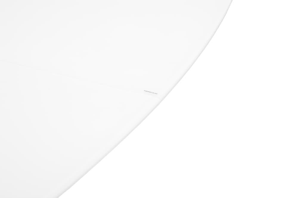 Стол лакированный обеденный раздвижной TERESA – Прямоугольный AERO, цвет белый лак, белое стекло, размер 120 (+40) 21949 - фото 7