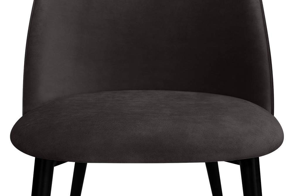 Стул обеденный металлический B260 – кофейный AERO, цвет черный, размер 55 83006 - фото 8