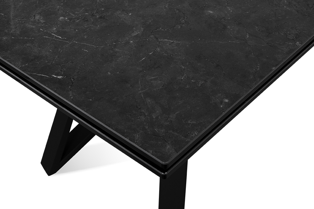 Стол обеденный раздвижной BALTIMORE – Прямоугольный AERO, цвет керамическая столешница - цвет темно-серый, размер 180 (+50) (+50) 56830 - фото 4