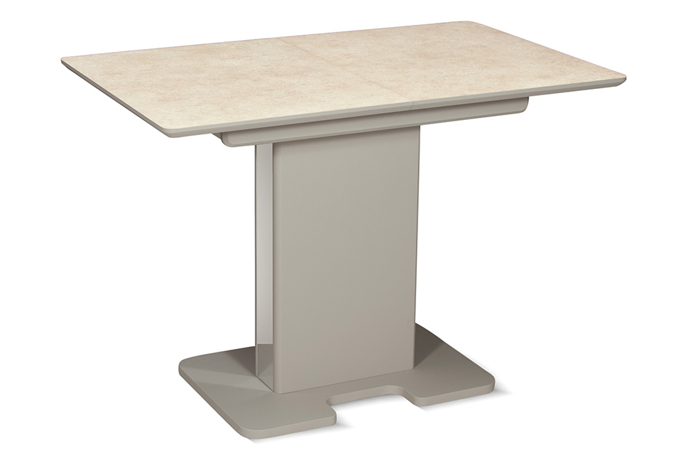 Стол кухонный раздвижной MARS – Прямоугольный AERO, цвет капучино, размер 110 (+31)