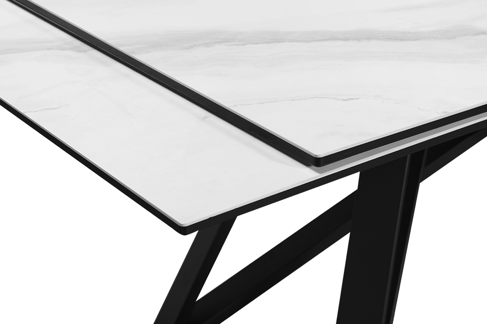 Стол обеденный раздвижной BALTIMORE – Прямоугольный AERO, цвет молочный, размер 180 (+50) (+50) 100590 - фото 8
