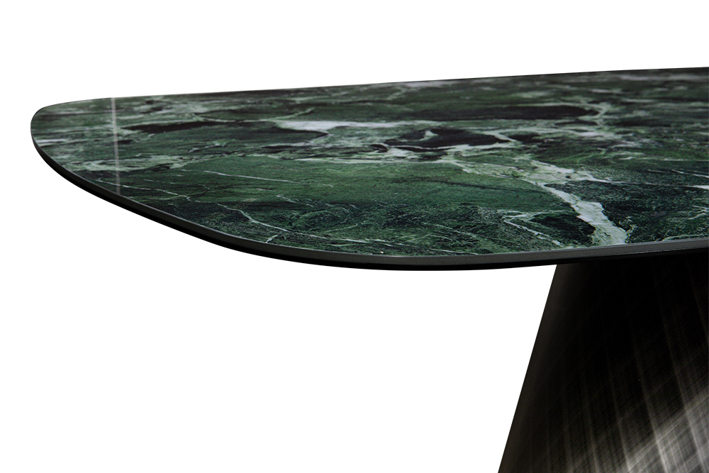 Стол обеденный нераскладной KYOTO - Овальный AERO, цвет зеленый, размер 258 115096 - фото 6