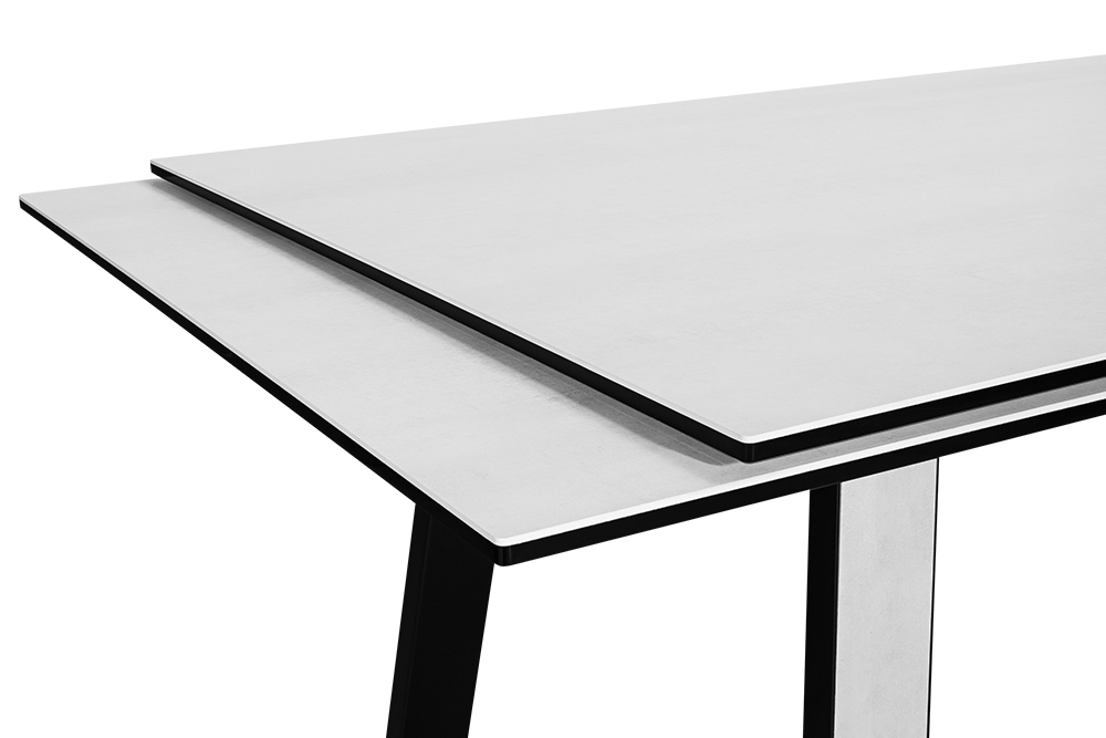 Стол обеденный раздвижной ROVENA – Прямоугольный AERO, цвет жемчужно-белый, размер 160 (+40) (+40) 73673 - фото 5