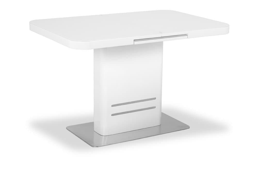 Стол лакированный обеденный раскладной SWEDEN – Прямоугольный
