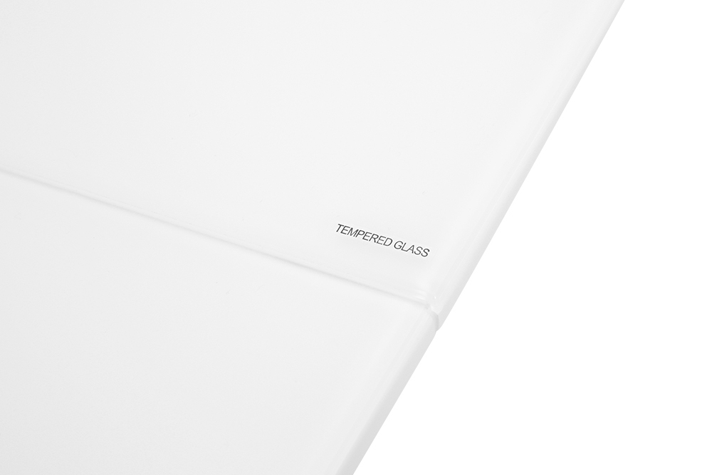 Стол лакированный обеденный раздвижной LAURA – Овальный AERO, цвет белый шелк, размер 120 (+40) 71100 - фото 5