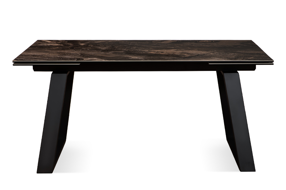 Стол обеденный раздвижной ROVENA – Прямоугольный AERO, цвет темно-коричневый доломит, размер 160 (+40) (+40) 107881 - фото 3